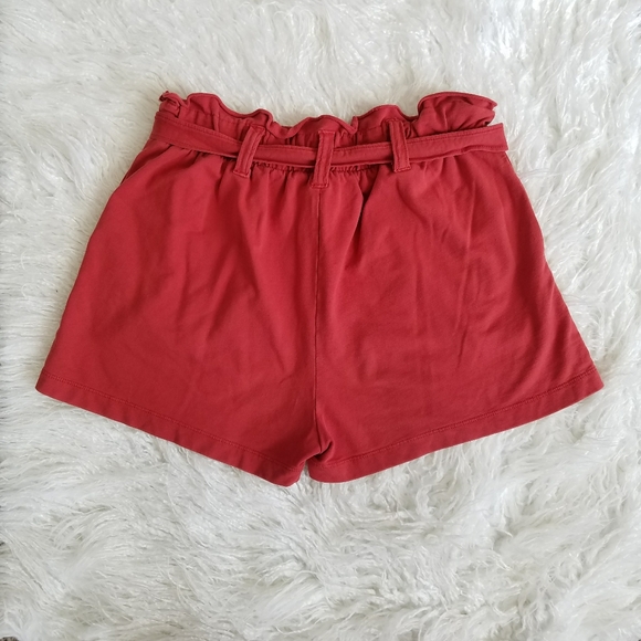 ✨Host Pick!✨ BP Paperbag High Waist Shorts in Rust - Picture 6 of 12